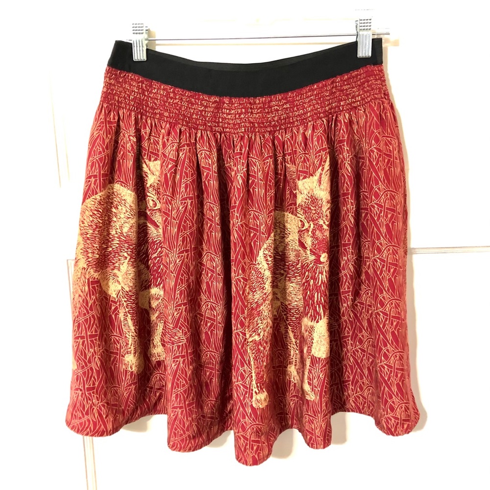 Anthropologie Flare Skirt